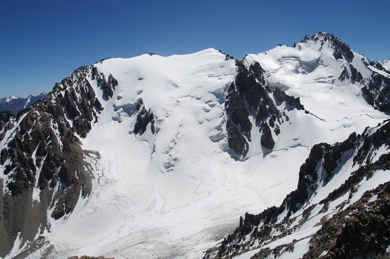 Kyrgyzstán, Kyrgyzský hřeben, hory