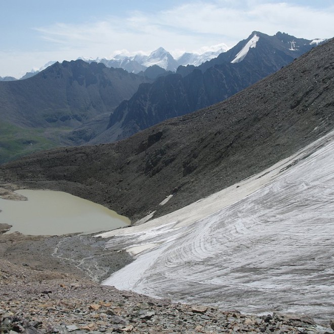 Severní svahy Těrskej Alatau, Kyrgyzstán