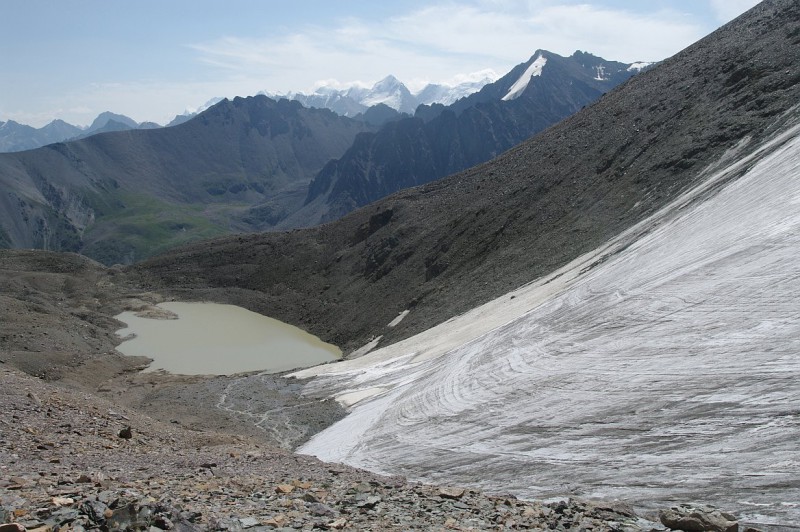 Severní svahy Těrskej Alatau, Kyrgyzstán