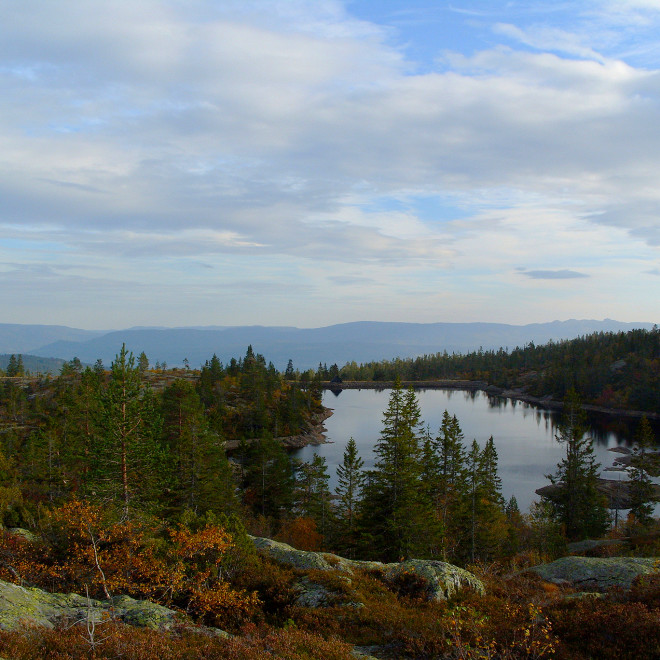 Okolí města Kongsberg