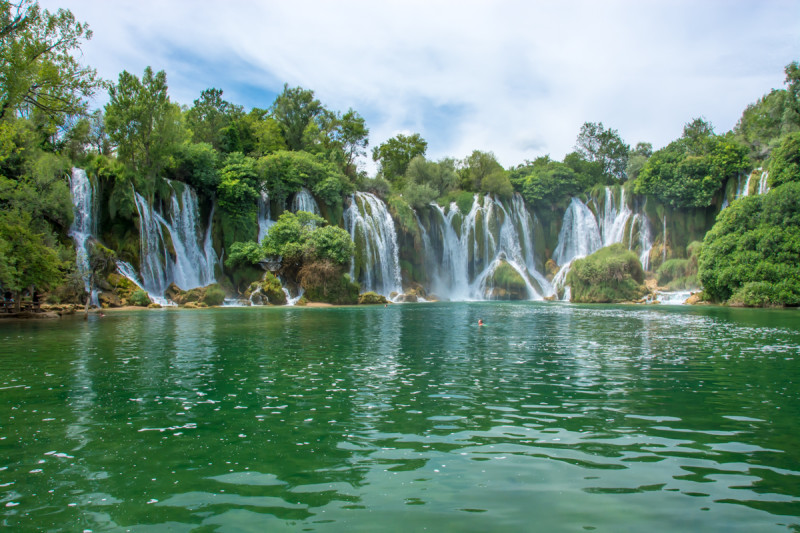 Vodopády Kravica, Černá Hora