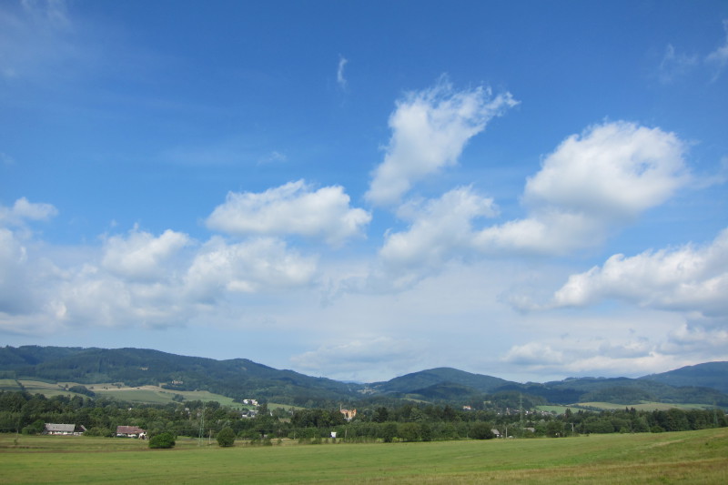 Nad Rapotínem - pohled směrem k Velkým Losinám