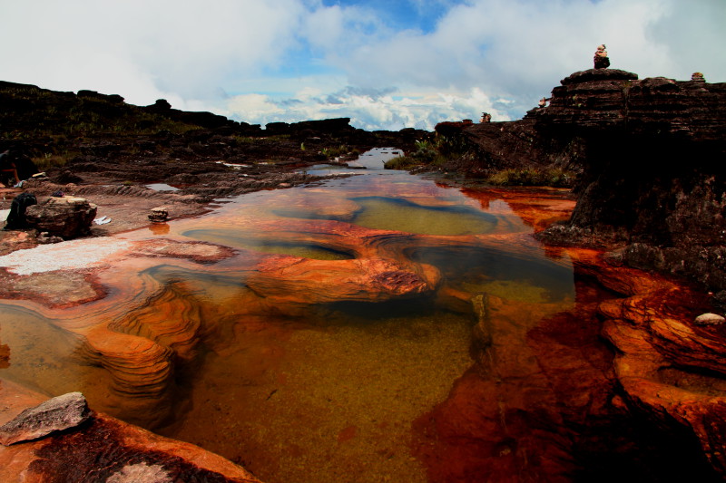 Jacuzzi na Roraimě - Venezuela