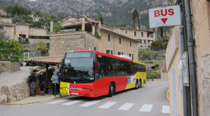 Autobusová doprava na Mallorce