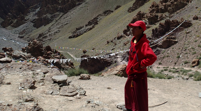 S mnichem na Stok Kangri