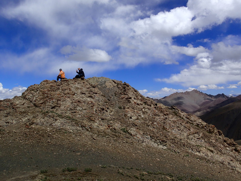 S mnichem na Stok Kangri, Himálaj