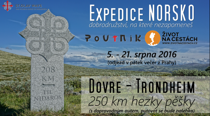 Expedice NORSKO 2016 – hezky pěšky