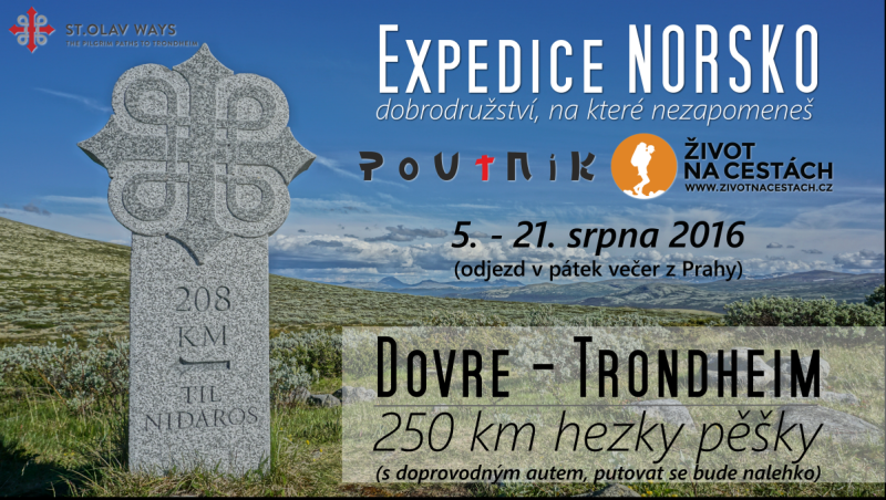 Expedice Norsko 2016 - dobrodružství, na které nezapomeneš