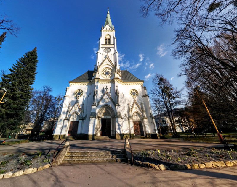 Kostel sv. Bartoloměje v Kopřivnici.