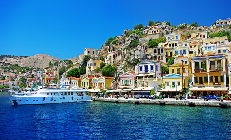 Symi Bay, Řecko