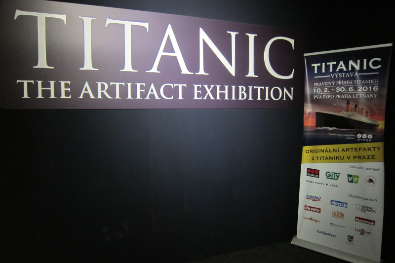 Výstava Titanic v Praze (PVA Expo Letňany)