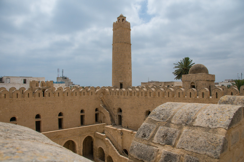 Navštívili jsme také pevnost Ribat ve městě Sousse, která byla vybudovaná v roce 821.