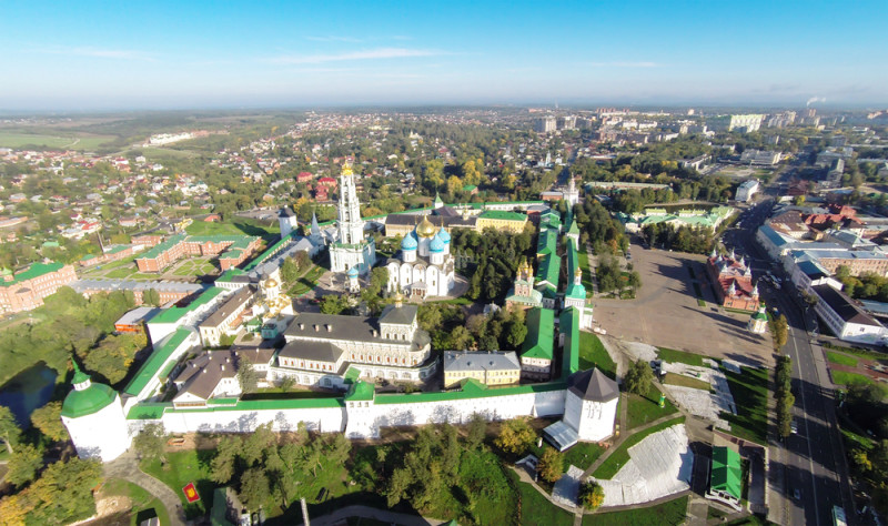 Sergijev Posad – areál kláštera