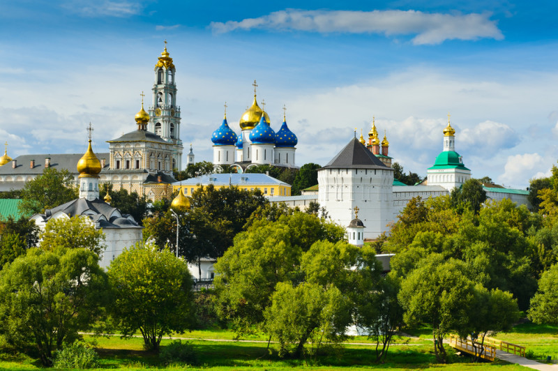 Sergijev Posad – Chrám Zesnutí Panny Marie