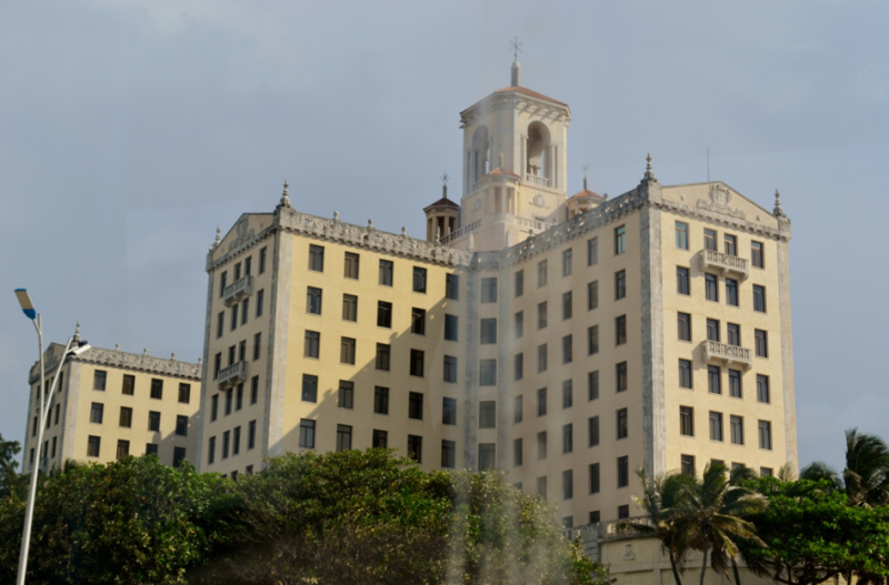 Moje cesta Kubou – 2. část (1. den) – Návštěva dvou z nejkrásnějších měst na Kubě – Matanzas a Havany. Jeden z nóbl hotelů u pobřeží - hotel Nacional.