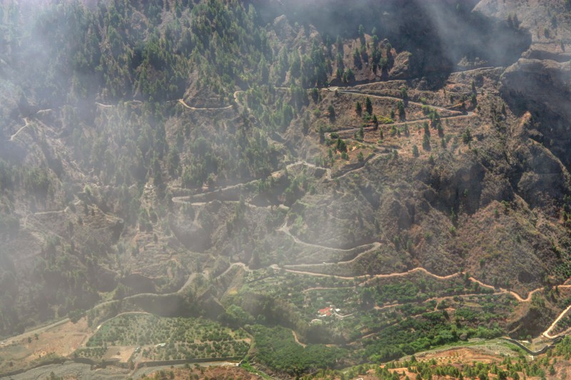 Caldera Taburiente, La Palma, Kanárské ostrovy