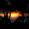 Západ slunce na farmě, La Palma