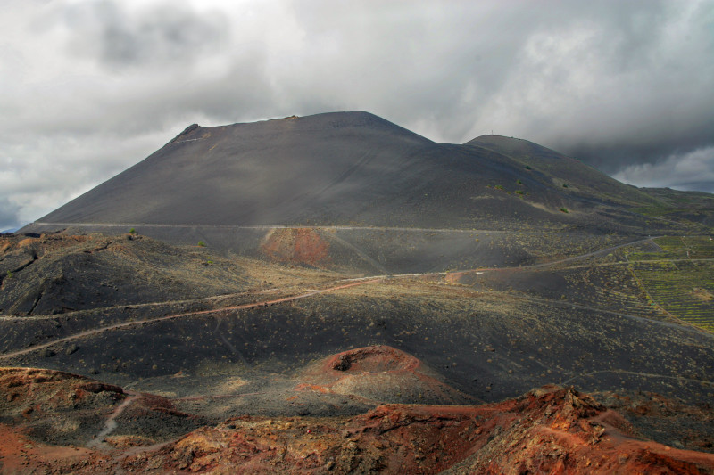 Vulkán San Antonio, ostrov La Palma, Kanárské ostrovy