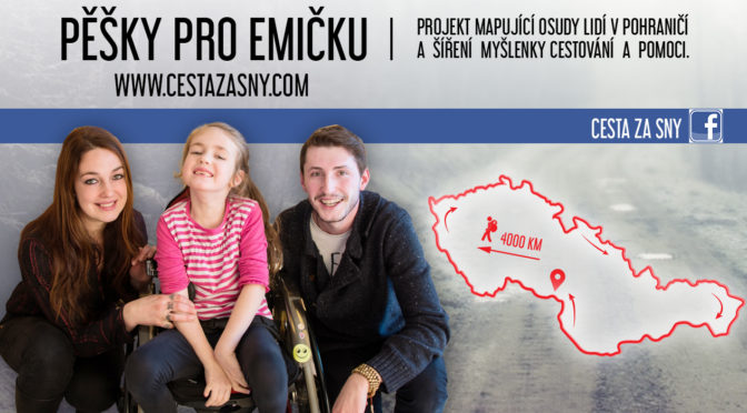 Pěšky pro Emičku aneb 4 000 km po hranicích Československa