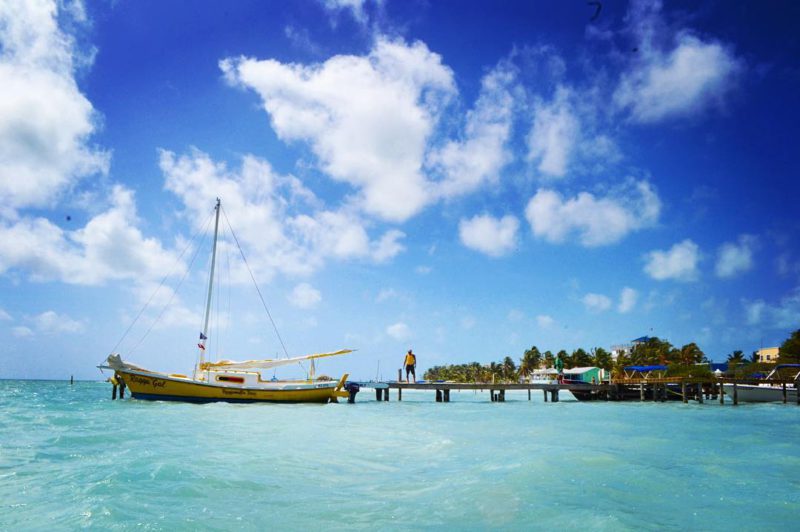 Karibský ráj – Ragga Gal, Caye Caulker, Belize