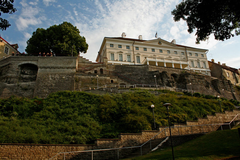 Tallinnský vrch Toompea