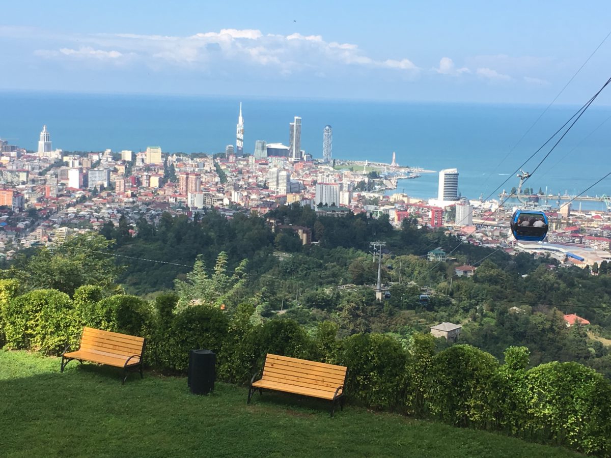 Lanovka Argo cable car v Batumi