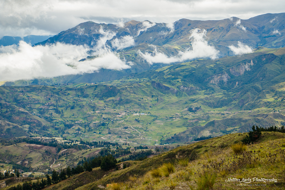 podhorská krajina Ekvádoru