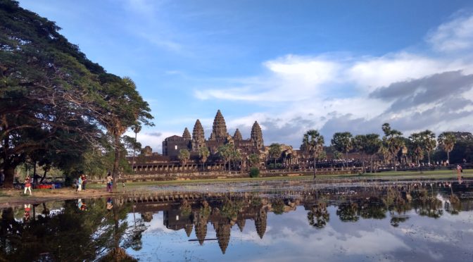Jak se vyhnout davům v Angkor Watu, Kambodža