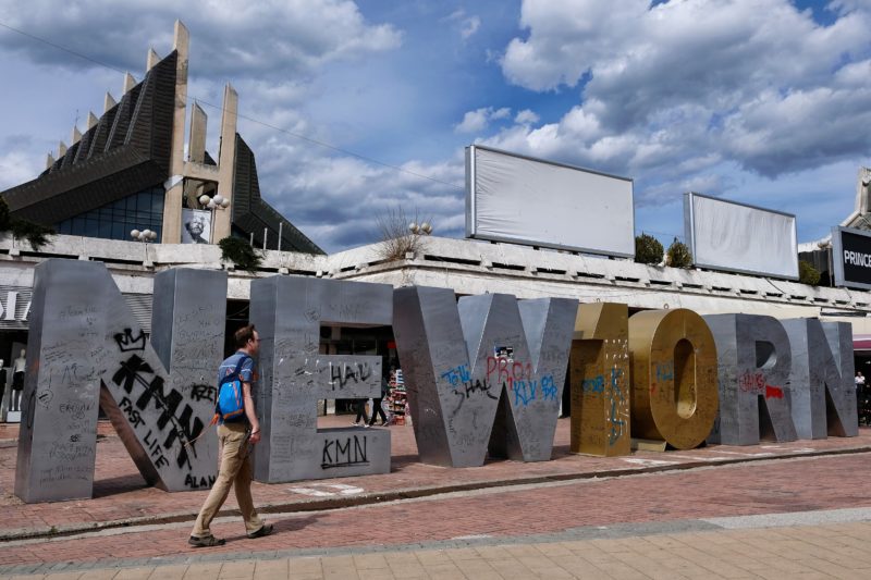 Newborn Monument, Priština, Kosovo