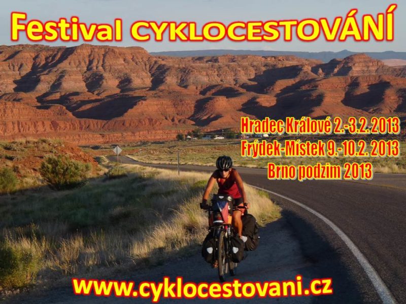 Martin je spolupořadatelem festivalu Cyklocestování