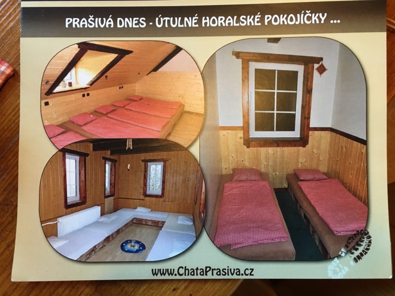 Prašivá po rekonstrukci – útulné pokoje