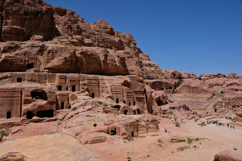 the street of facades Petra