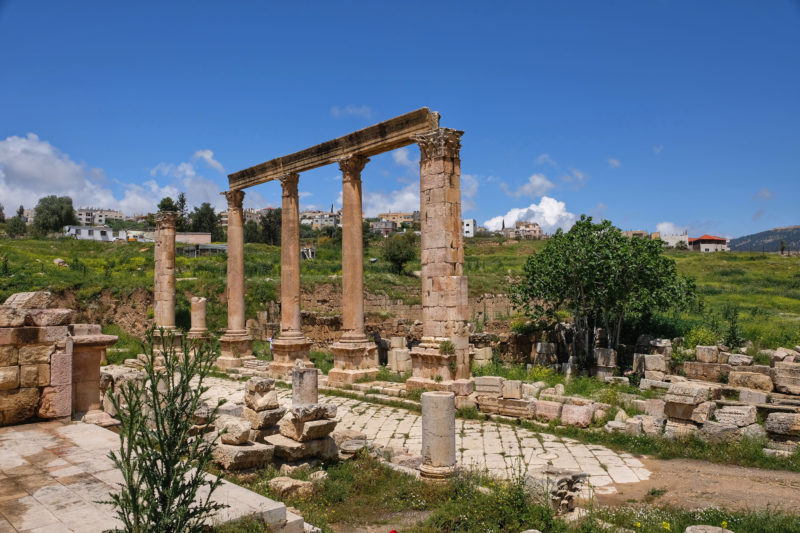 Agora, Basilica, Jerash