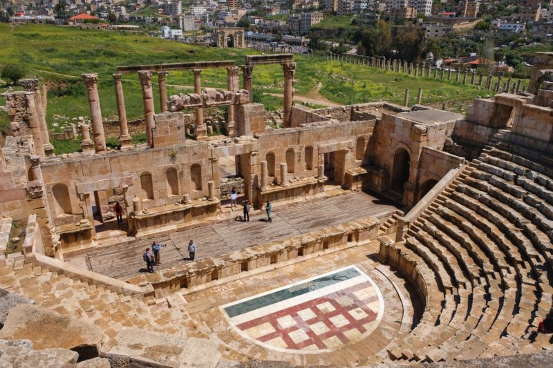 North theater Jerash