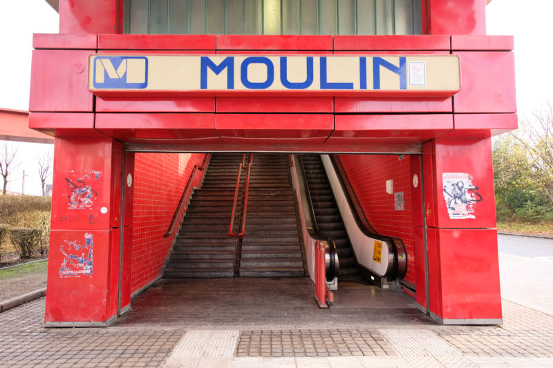 Stanice Moulin, Charleroi