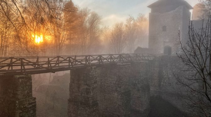 Hrad Lukov – zajímavý v každém ročním období