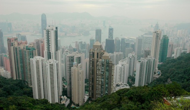 Victoria Peak, Hong Kong (foto: Kamil Pichler)